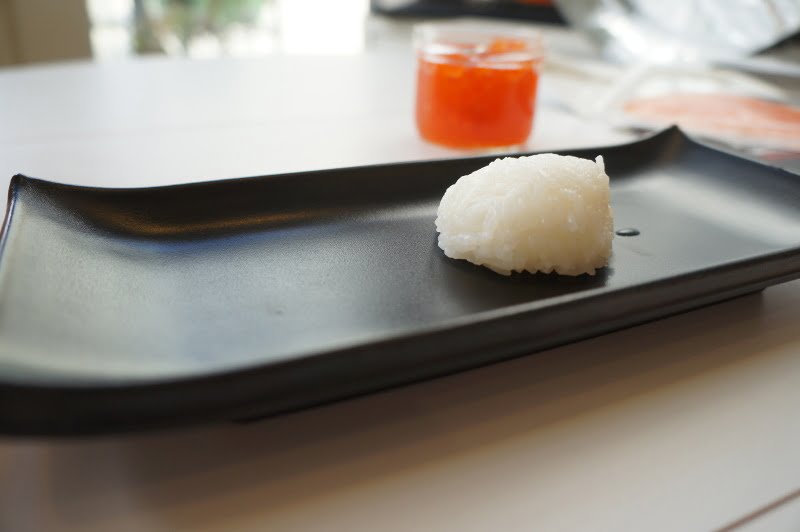 Rice ball for gunkan sushi