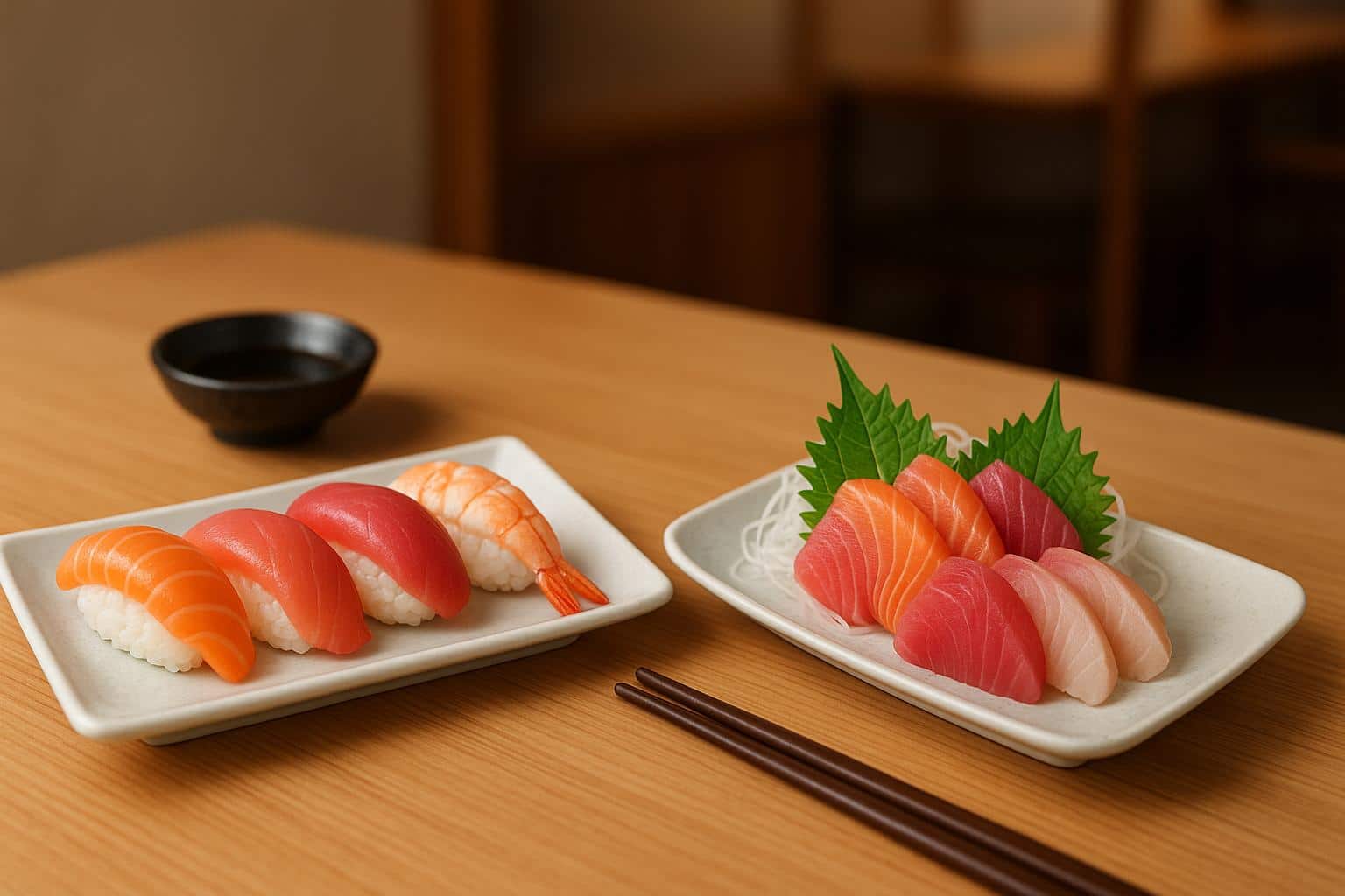 Nigiri vs Sashimi: What's the Difference? ⋆ Make my Sushi